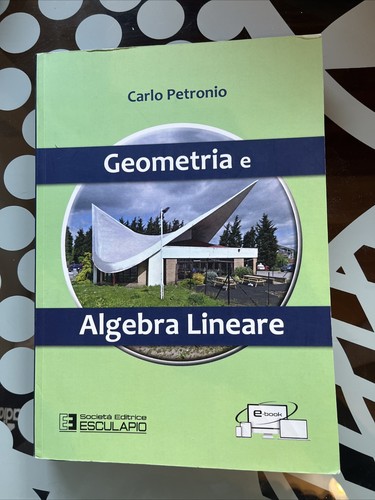 Geometria algebra lineare - geometria, e