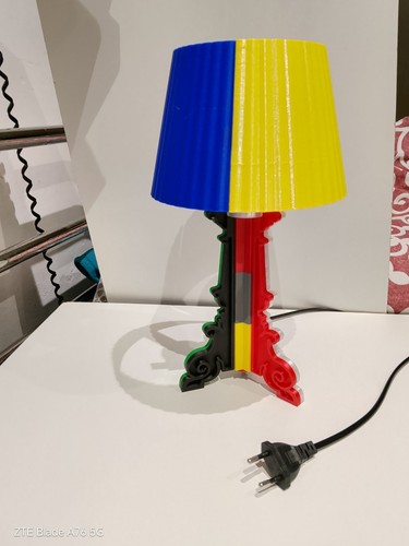 Lampada stile kartell colorata - lampada,