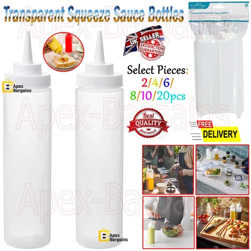 20x bottiglie per salsa - 2/6/20x,