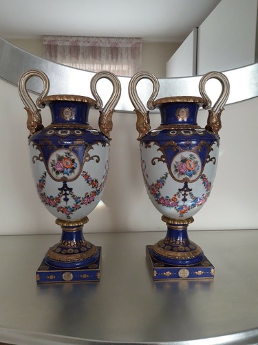 Coppia vasi porcellana - coppia,