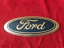 FORD SIERRA ESCORT COSWORTH EMBLEMA FREGIO STEMMA LOGO BADGE OVALE TARGA SCRITTA