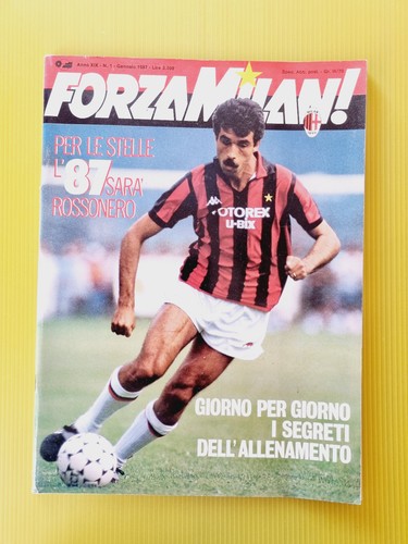 Forza milan gennaio 1987 - milan, 1