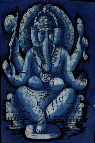 Quadro ganesh batik - batik, fatto