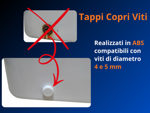 Tappi copri viti in - pz,