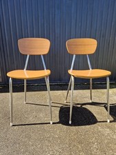 Set di 2 Sedie Vintage in Formica Anni '60