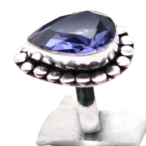 Anello lolite pietra preziosa - anello,