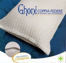 2 federe per guanciali spugna