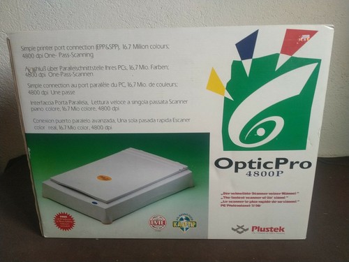 Scanner plustek opticpro 4800p - plustek,