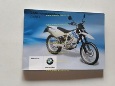 BMW G 450 X 2008 manuale uso