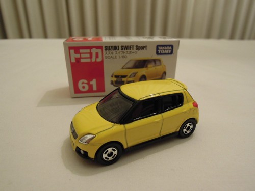 Tomica suzuki swift yellow - tomica,