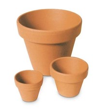 VASETTO IN TERRACOTTA PER