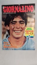 Il Giornalino numero 34, con inserto e poster Maradona, San Paolo 1980.