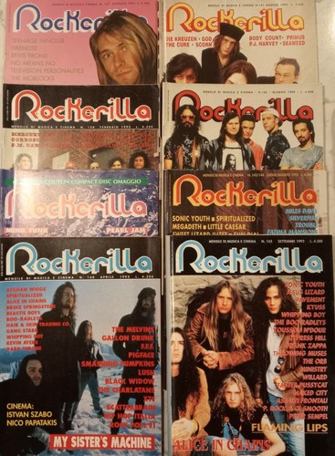 Rockerilla sequenza numeri - rockerilla,