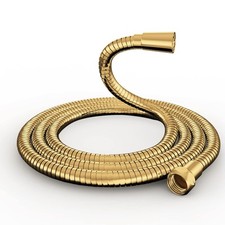 Acefy tubo doccia dorato per doccetta doccia/flessibile doccia oro lunghezza 1