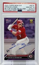 Spencer Steer Rookie Auto PSA
