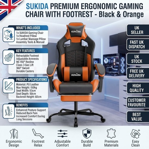 Sedia gioco ergonomica per - da,