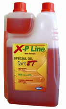 OLIO PER MISCELA MOTORI 2T 1L XP-LINE AMA SINTETICO CON DOSATORE ALTE PRESTAZION