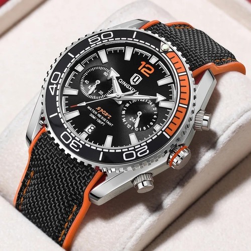 Orologio uomo 44mm qingxiya - orologio,