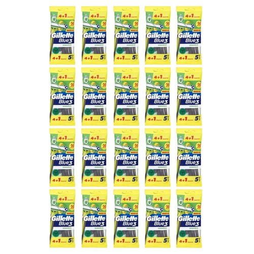 100pz gillette blue - blue, 3