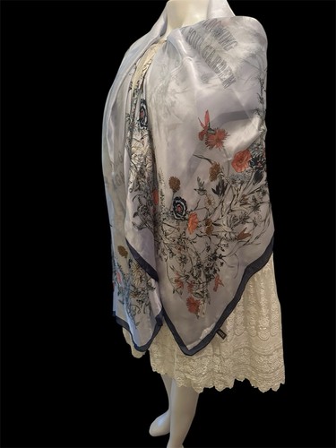 Grande scialle gucci seta - grande,