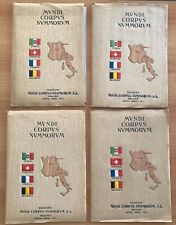 Riproduzioni di Monete e Banconote Nazionali e Internazionali - 4 Volumi - 1928