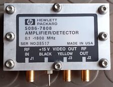 HP Agilent Keysight 5086-7808 amplifier/detector 0.1-1800 MHz - FULLY TESTED
