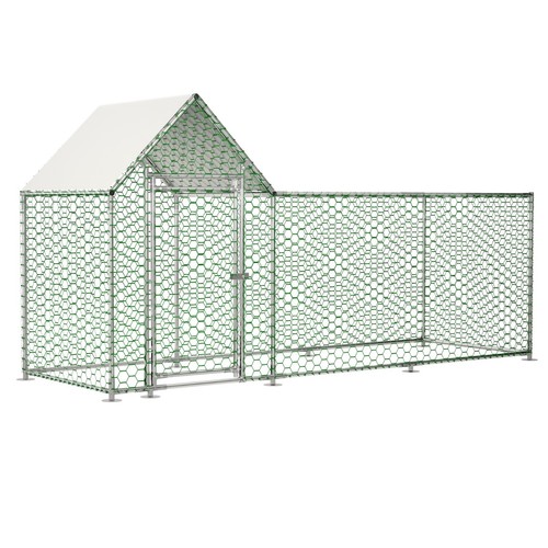Gabbia habitat pollaio - , in