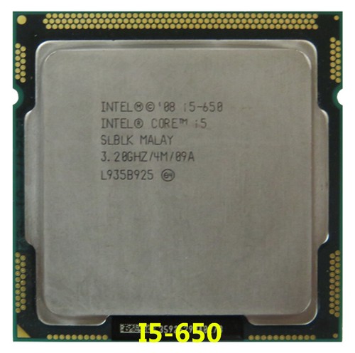 Processore intel core 650 - processore,