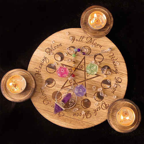 Legno portacandele lumino - portacandele,