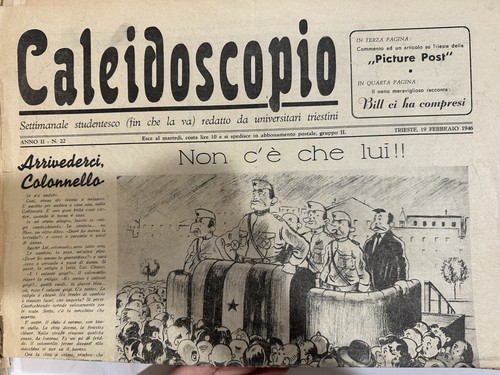 Rivista trieste caleidoscopio - trieste,