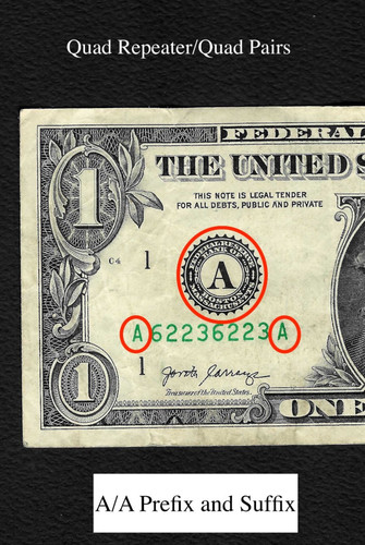 Bill 2017a fancy serial - $1,