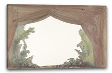Tela/Cornice Eugène Cicéri -