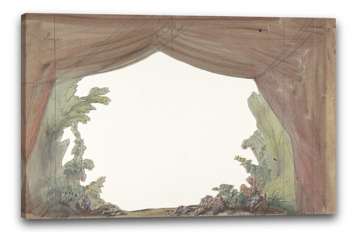 Tela cornice eugène - tela/cornice, cicéri