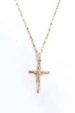 Collana Con Croce Specchiata