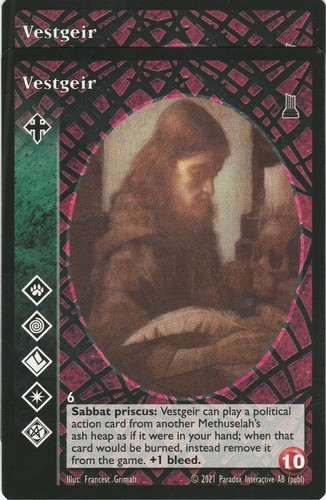 Vestgeir ravnos black - vestgeir,