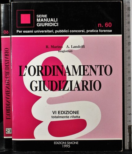 Ordinamento giudiziario - l'ordinamento,