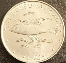CITTÀ DEL VATICANO MONETA 10