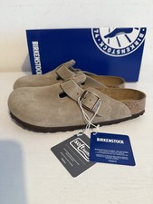 Zoccoli Birkenstock Boston tortora morbidi VL taglia 36 - 41 e 45 stretti 0560773