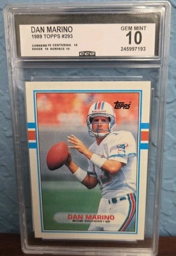Dan marino 1989 topps numero - dan,