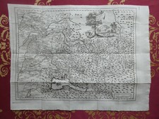 Thomas Salmon Carta geografica del Territorio Bresciano 1751 Brescia
