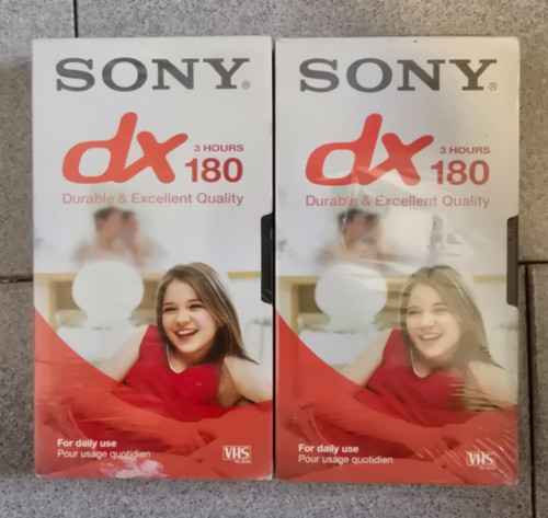 Videocassetta sony 180 - dx,
