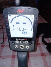 METAL DETECTOR SPIAGGIA PARCHI BOSCHI MINELAB EQUINOX 600 CON CUFFIE ML 80 USATO