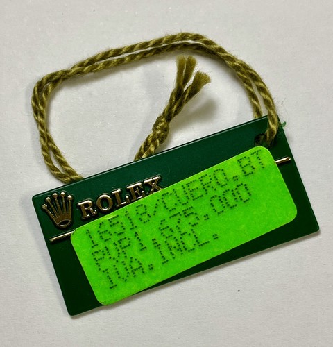 Rolex green tag cosmograph - rolex,