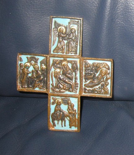 Xix secolo bella croce russa - croce,