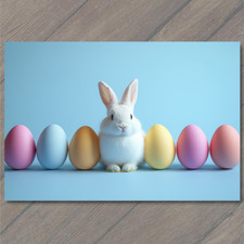 Art Print Baby Bunny Pastel