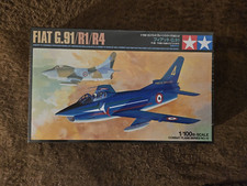Fiat G.91/R1/R4 (Frecce Tricolori) 1/100 Tamiya #61610 NUOVO Model Kit (Sigillato)