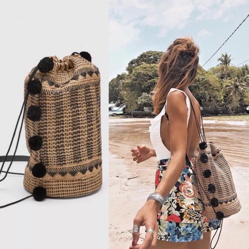 Zaino zara 2018 estivo fatto - estivo, a
