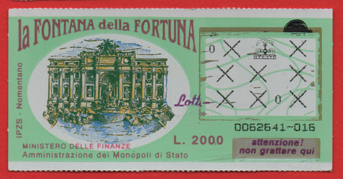 Biglietto gratta vinci la - gratta,