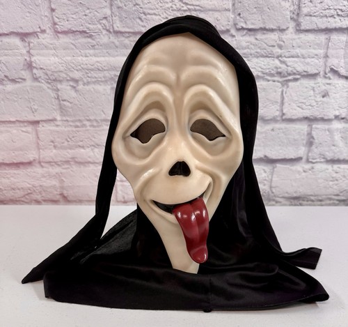 Maschera lingua viso fantasma - lingua,