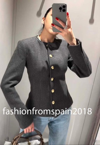 Zara new woman - tailored, round